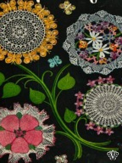 8 beautiful flower doily crochet patterns